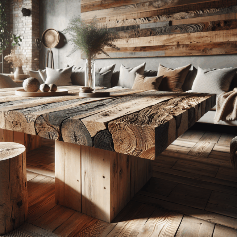 Giv dit hjem sjæl: Hvorfor plankeborde af genbrugstræ er det bæredygtige og æstetiske valg